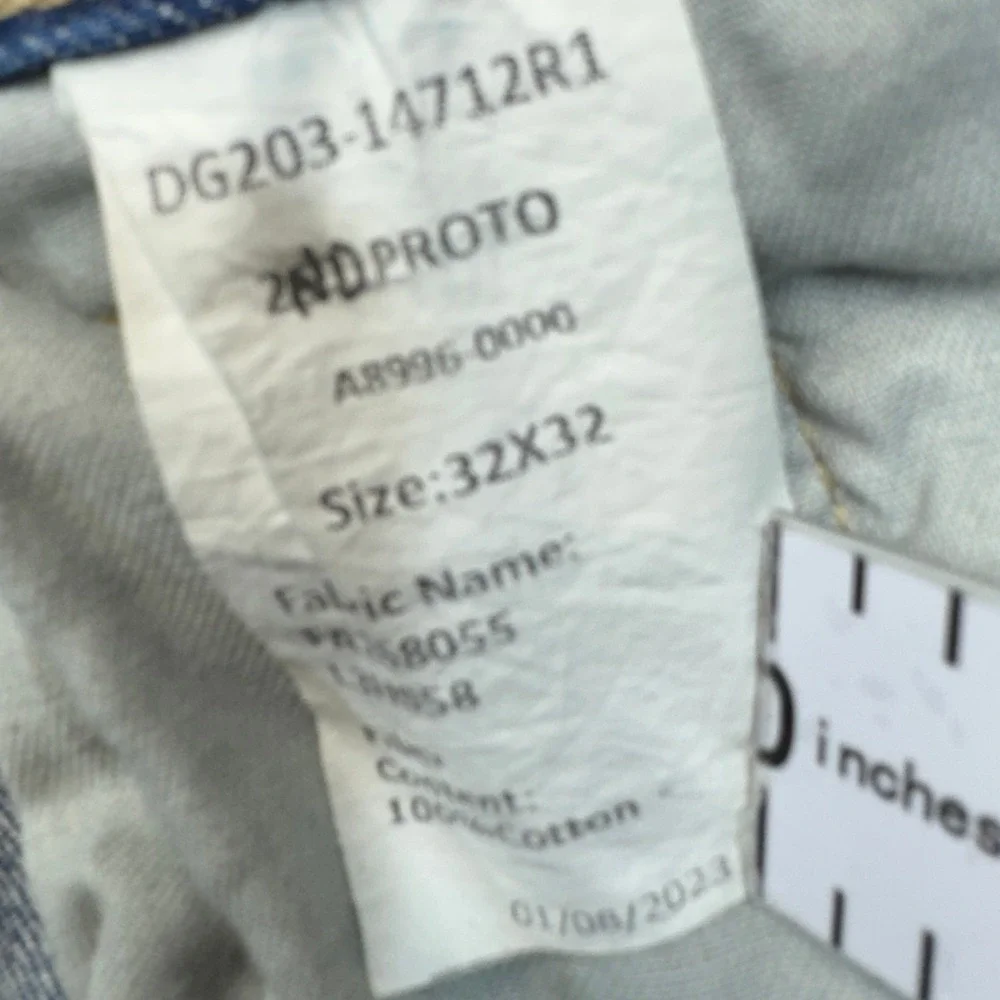 Levis 501 Jeans Mens 32x32 Blue McLaren MP4/4 McLaren F1 2nd Prototype Racing